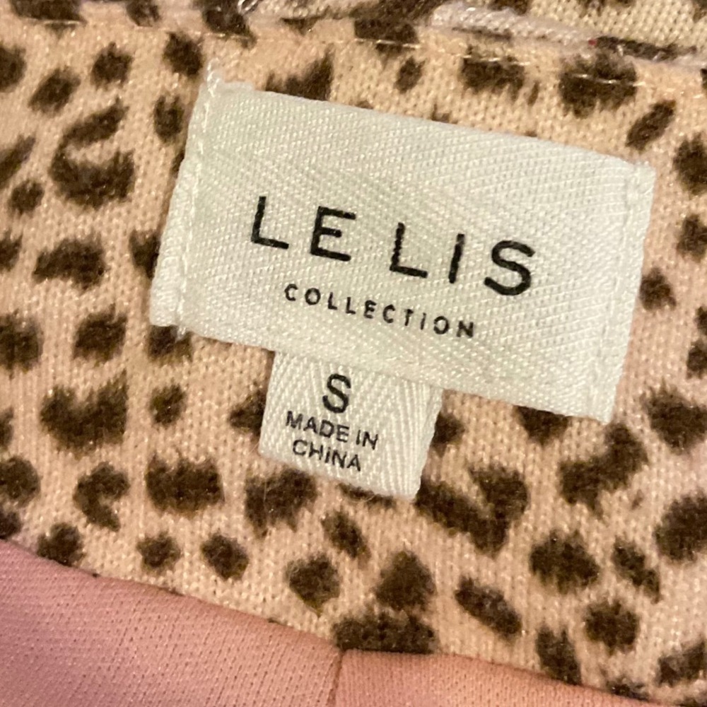 LE LIS COLLECTION Womens Leopard Print A-Line Skirt Size‎ S - Picture 2 of 4